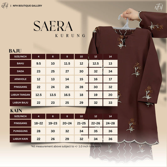 Saera Kids Kurung