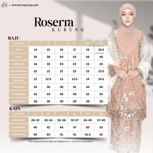 Roserra Kurung