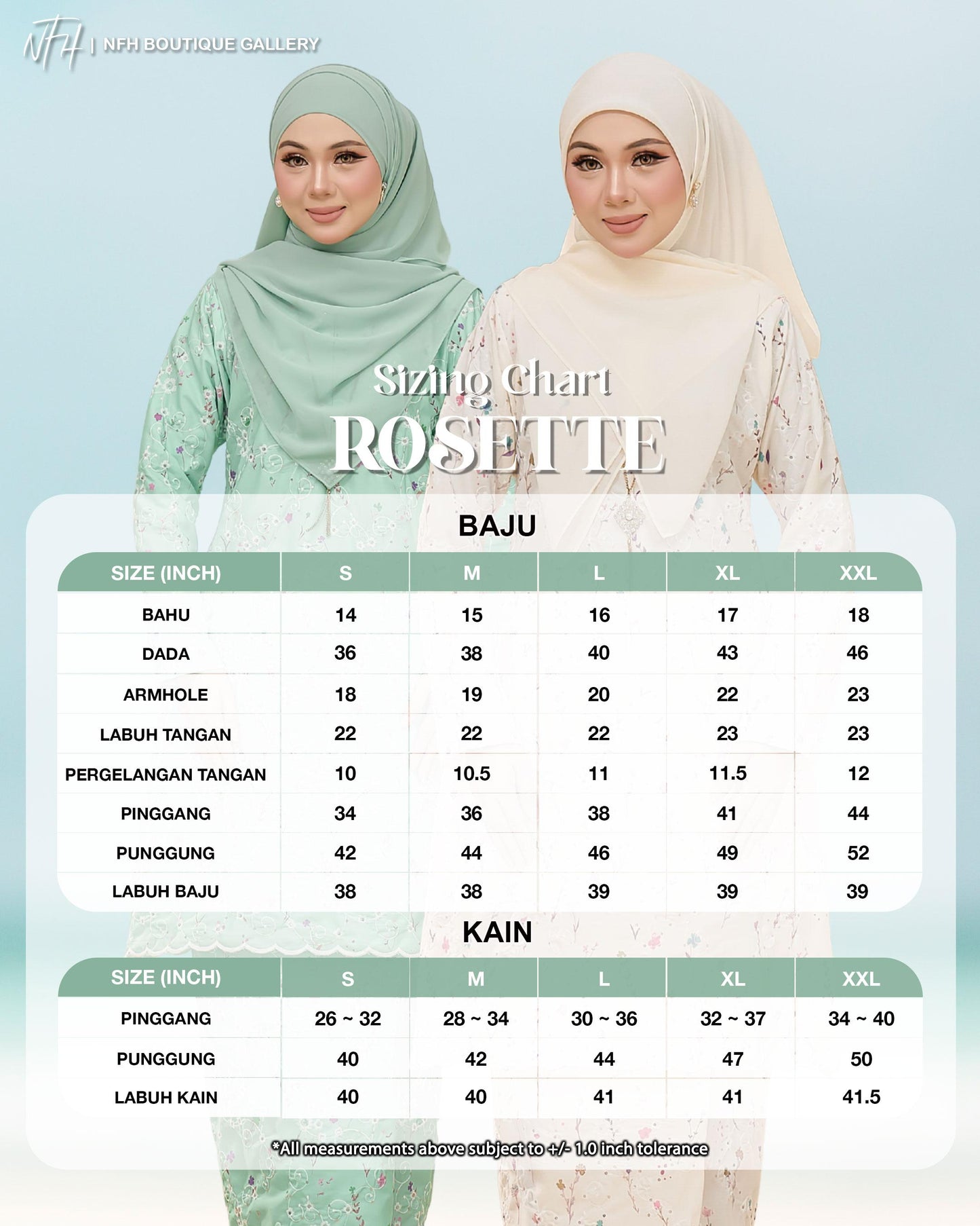Rosette Kurung