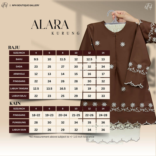 Alara Kids Kurung