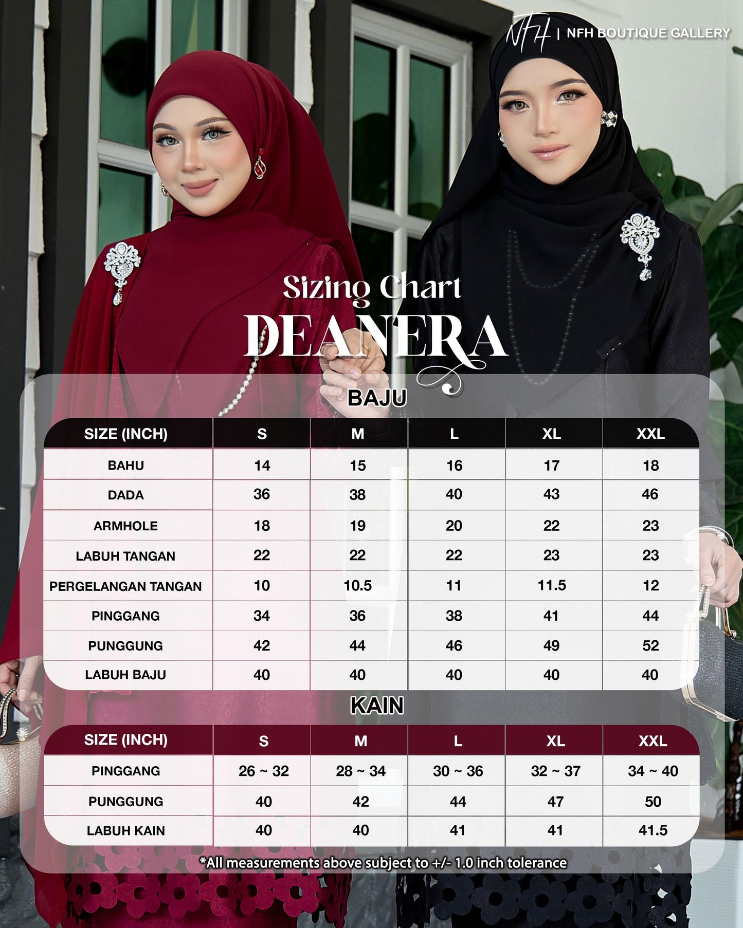 Deanera Kurung