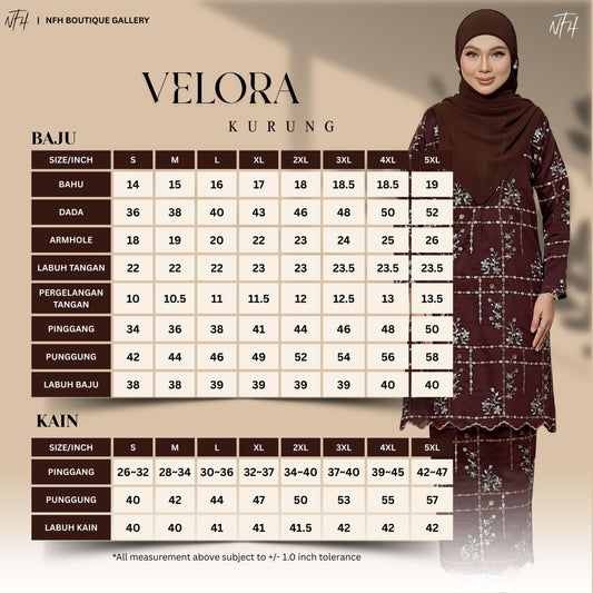 Velora Kurung