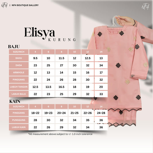 Elisya Kids Kurung