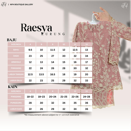 Raesya Kids Kurung