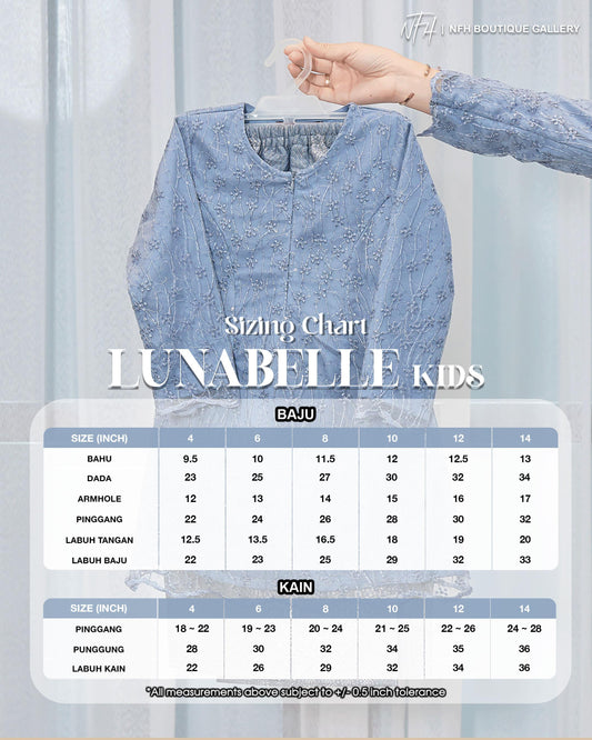 Lunabelle Kids Kurung
