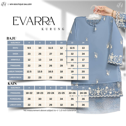 Evarra Kids Kurung