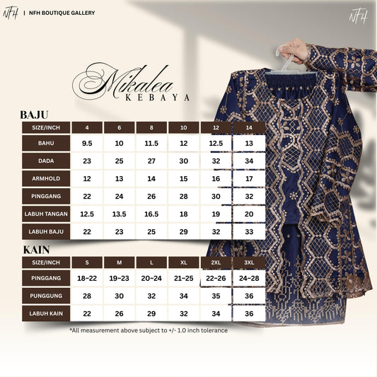 Mikalea Kids Kebaya