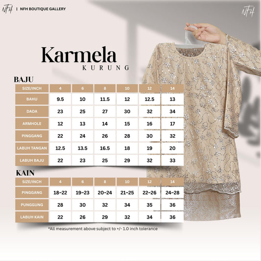 Karmela Kids Kurung