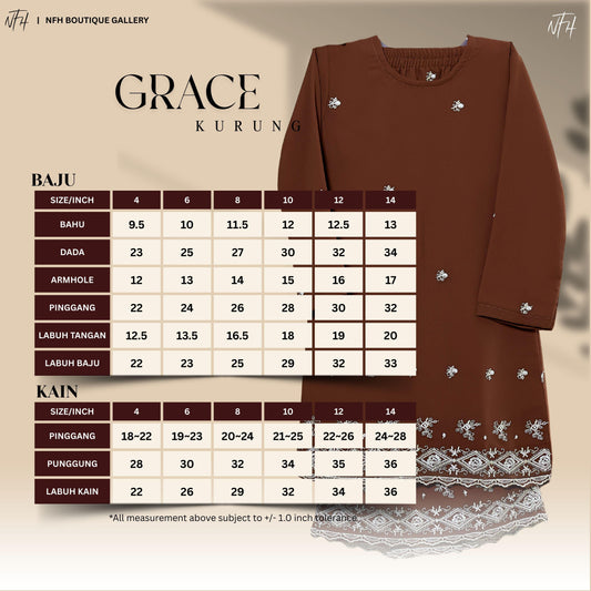 Grace Kids Kurung