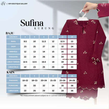 Sufina Kids Kurung