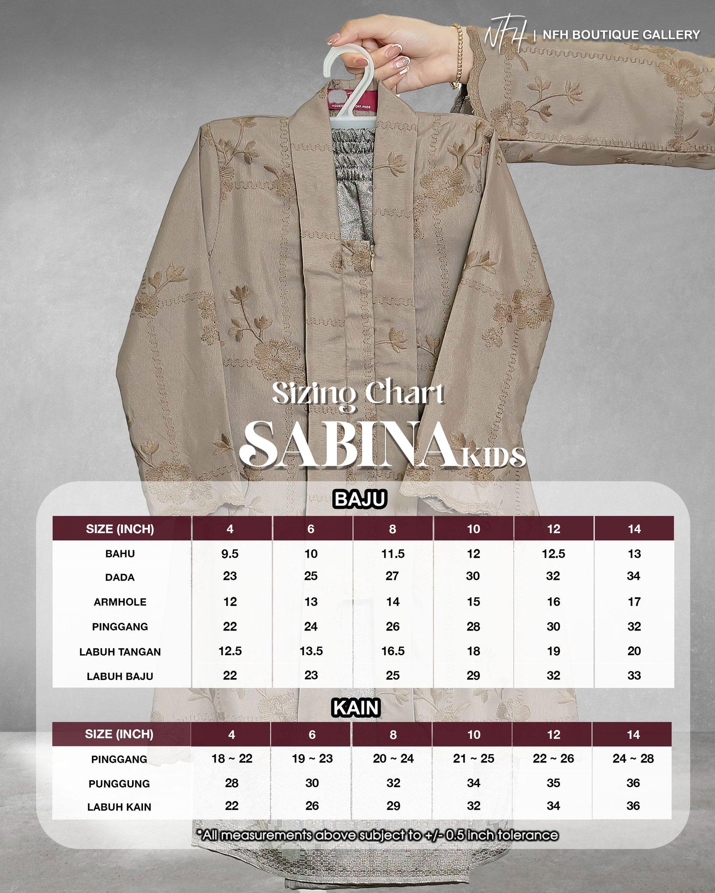 Sabina Kids Kebarung