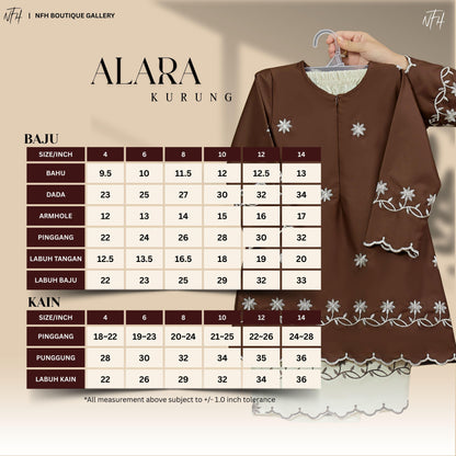 Alara Kids Kurung