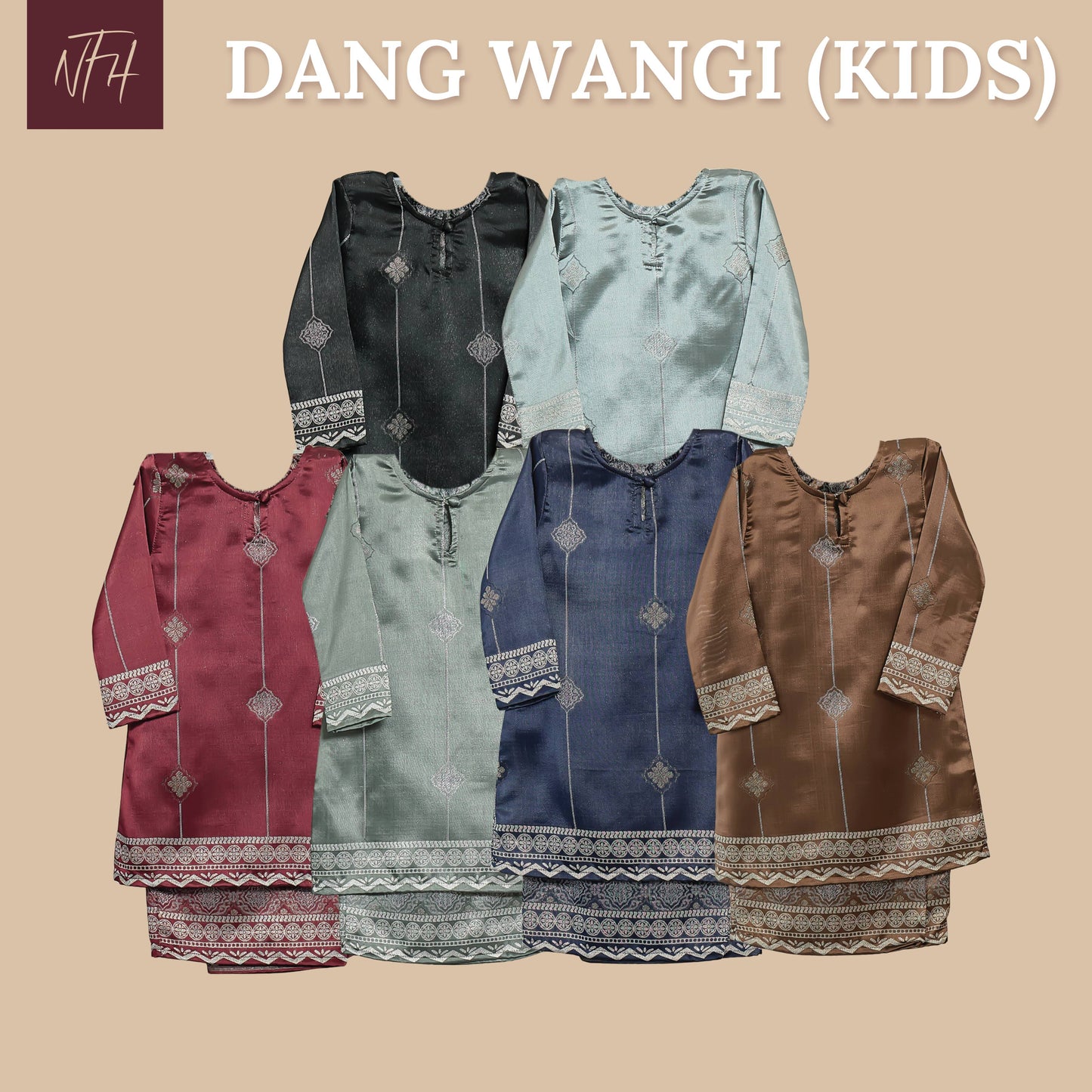 Dang Wangi Kids Kurung