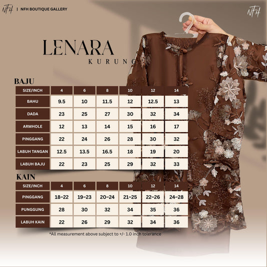 Lenara Kids Kurung