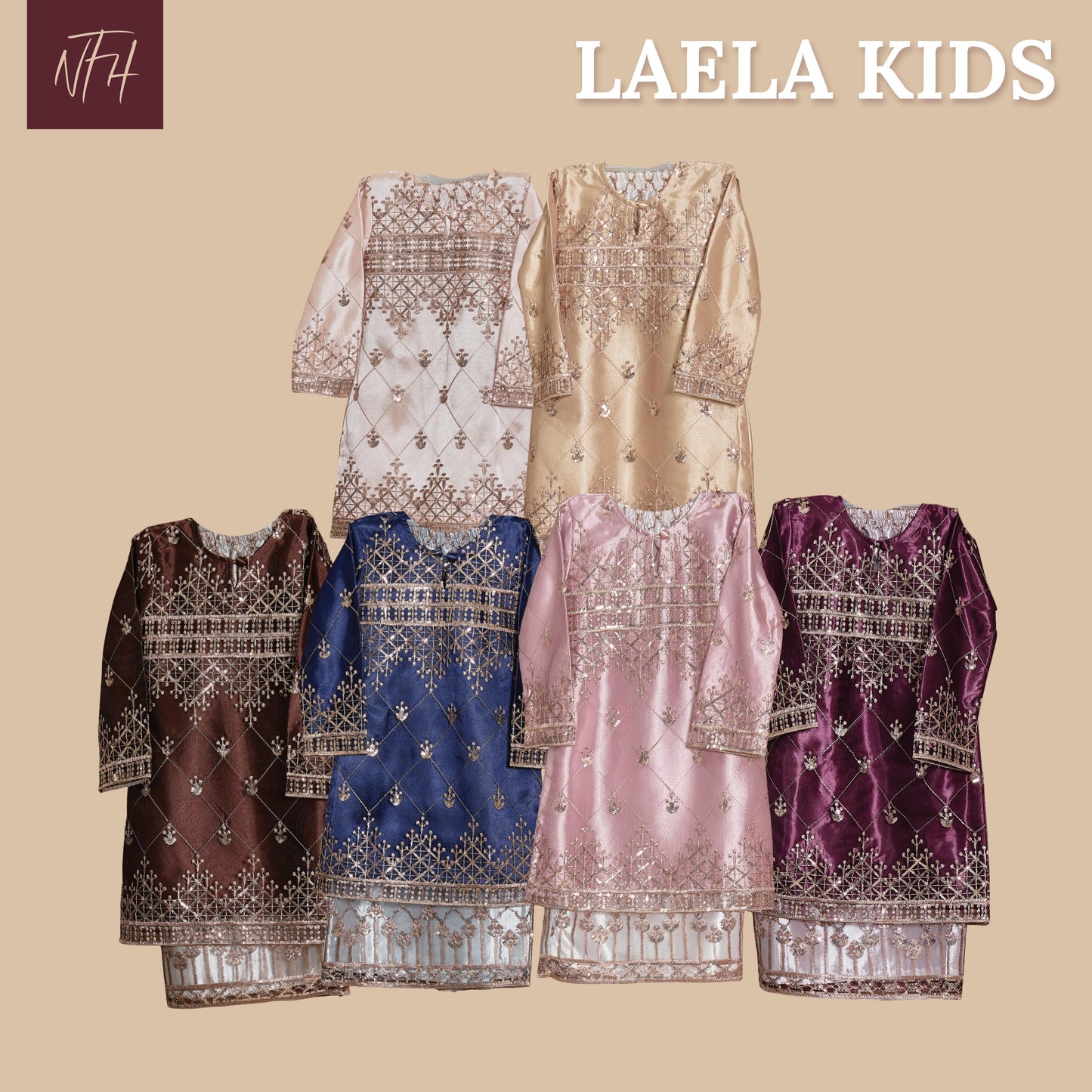 Laela Kids Kurung
