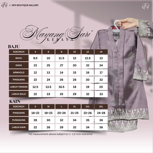 Mayang Sari Kids Kebaya