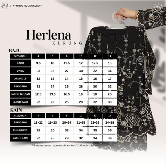 Herlena Kids Kurung