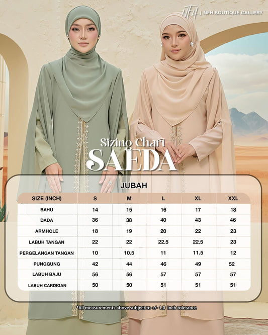 Saeda Jubah