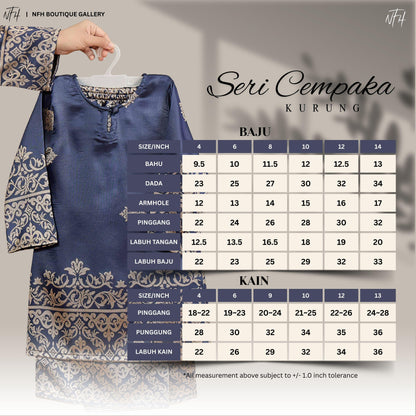Seri Cempaka Kids Kurung