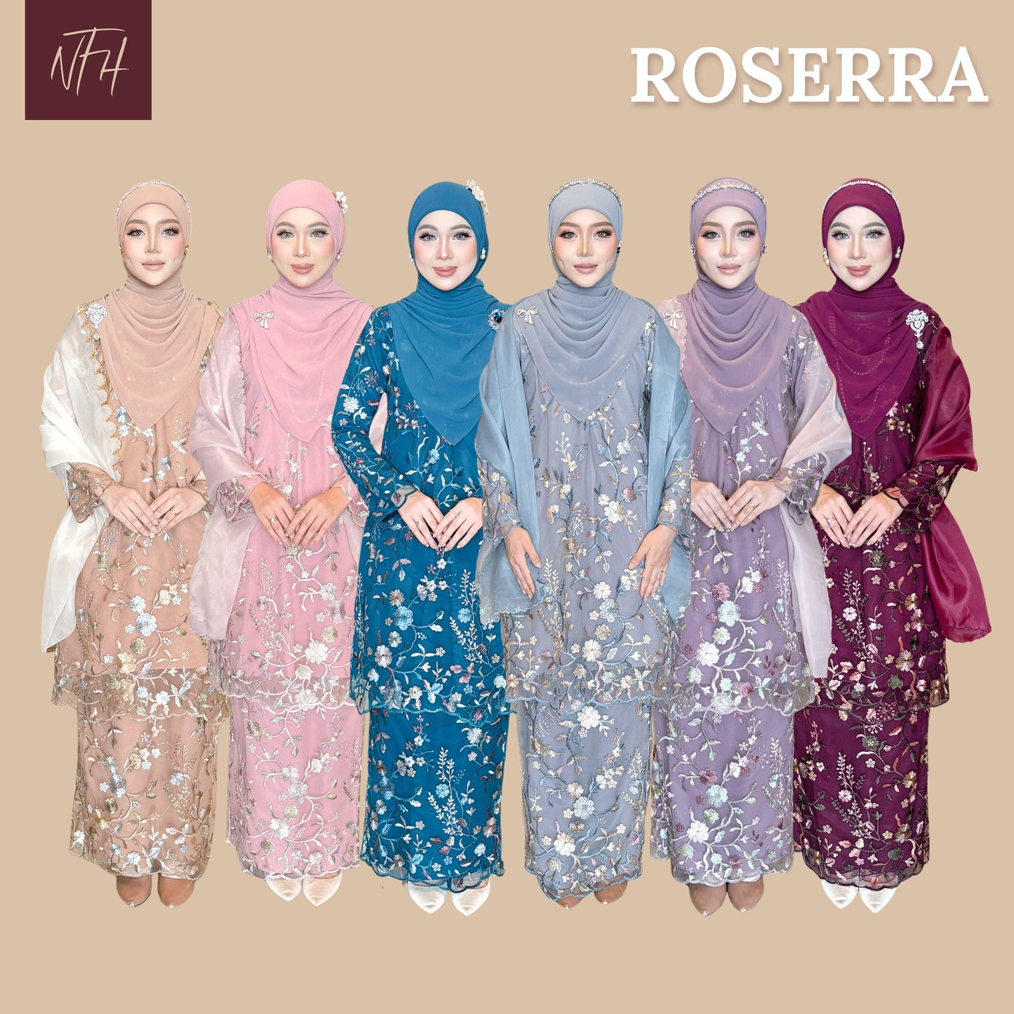 Roserra Kurung