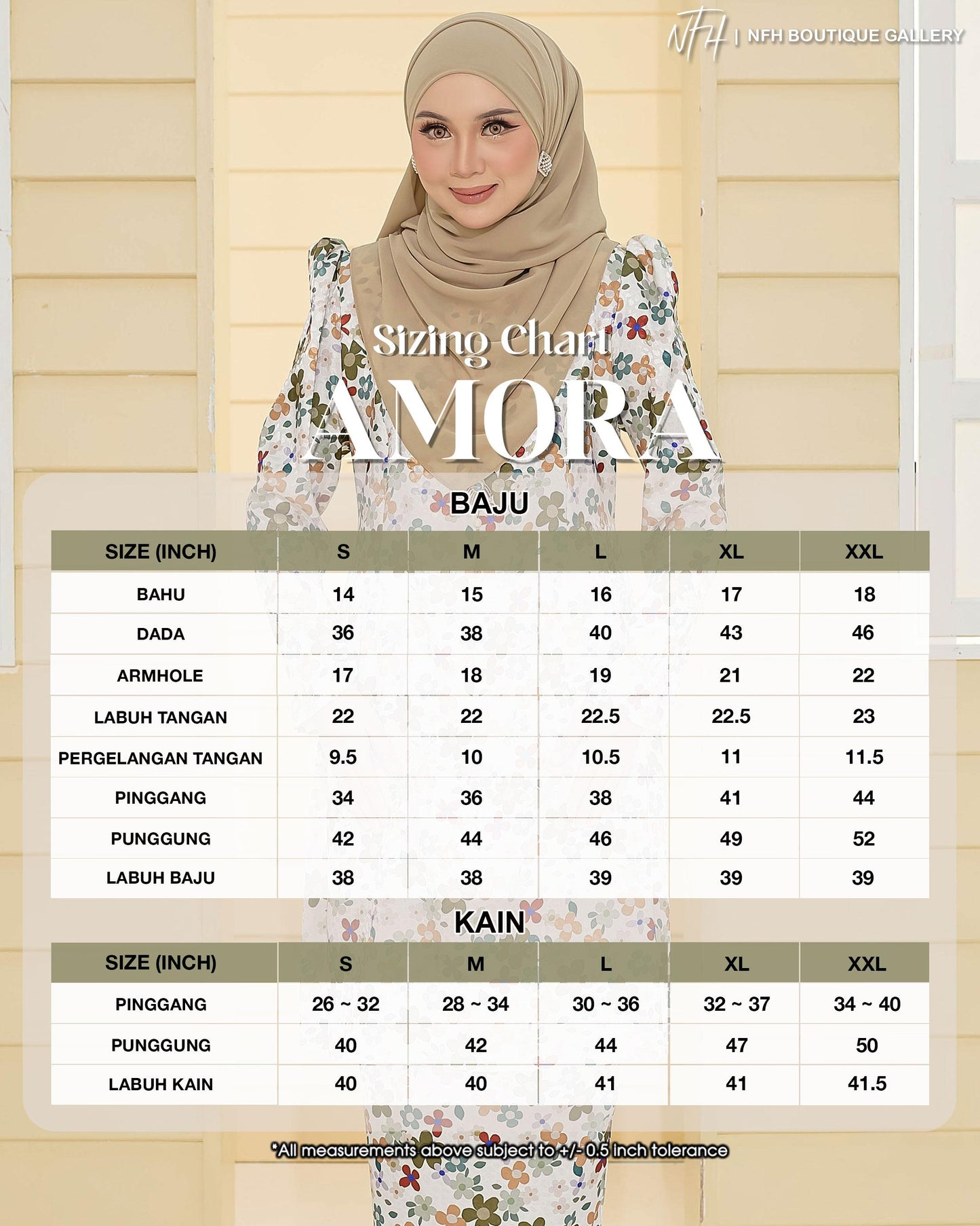 Amora Kurung