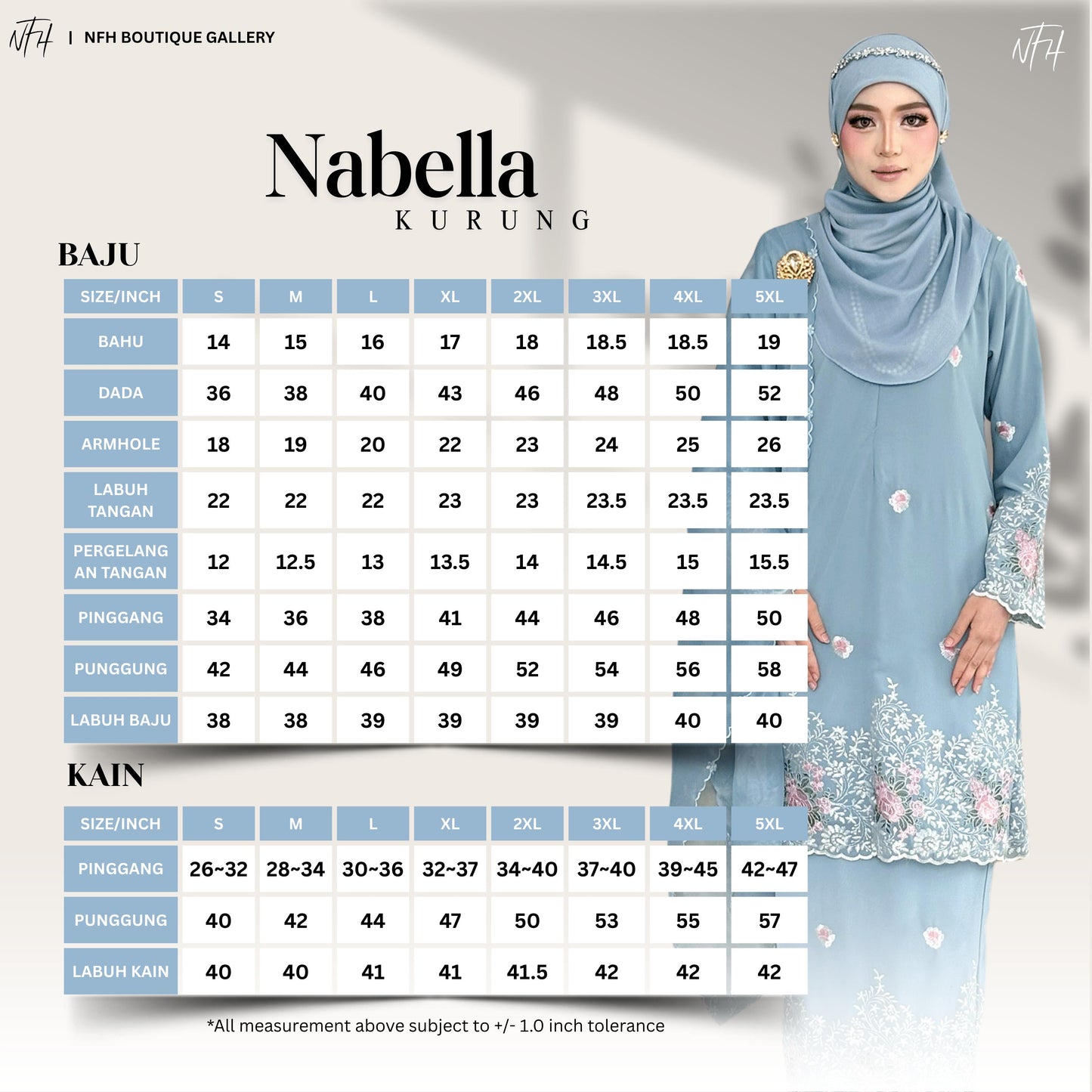 Nabella Kurung