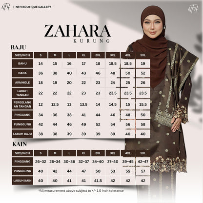 Zahara Kurung