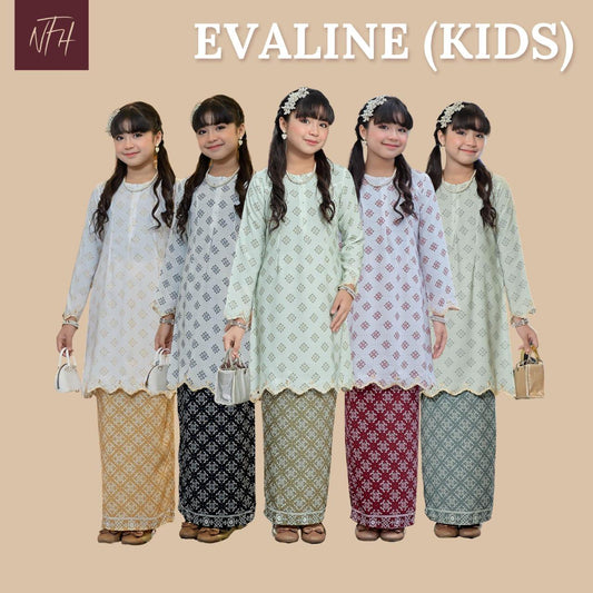 Evaline Kids Kurung