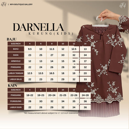 Darnella Kids Kurung
