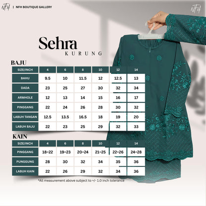 Sehra Kids Kurung