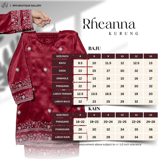 Rheanna Kids Kurung