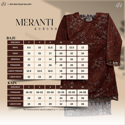 Meranti Kids Kurung