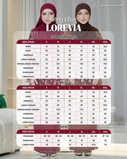 Lorevia Kurung
