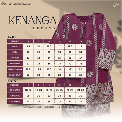 Kenanga Kids Kurung