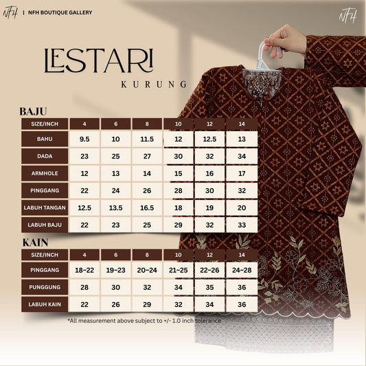 Lestari Kids Kurung