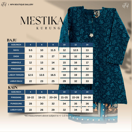 Mestika Kids Kurung