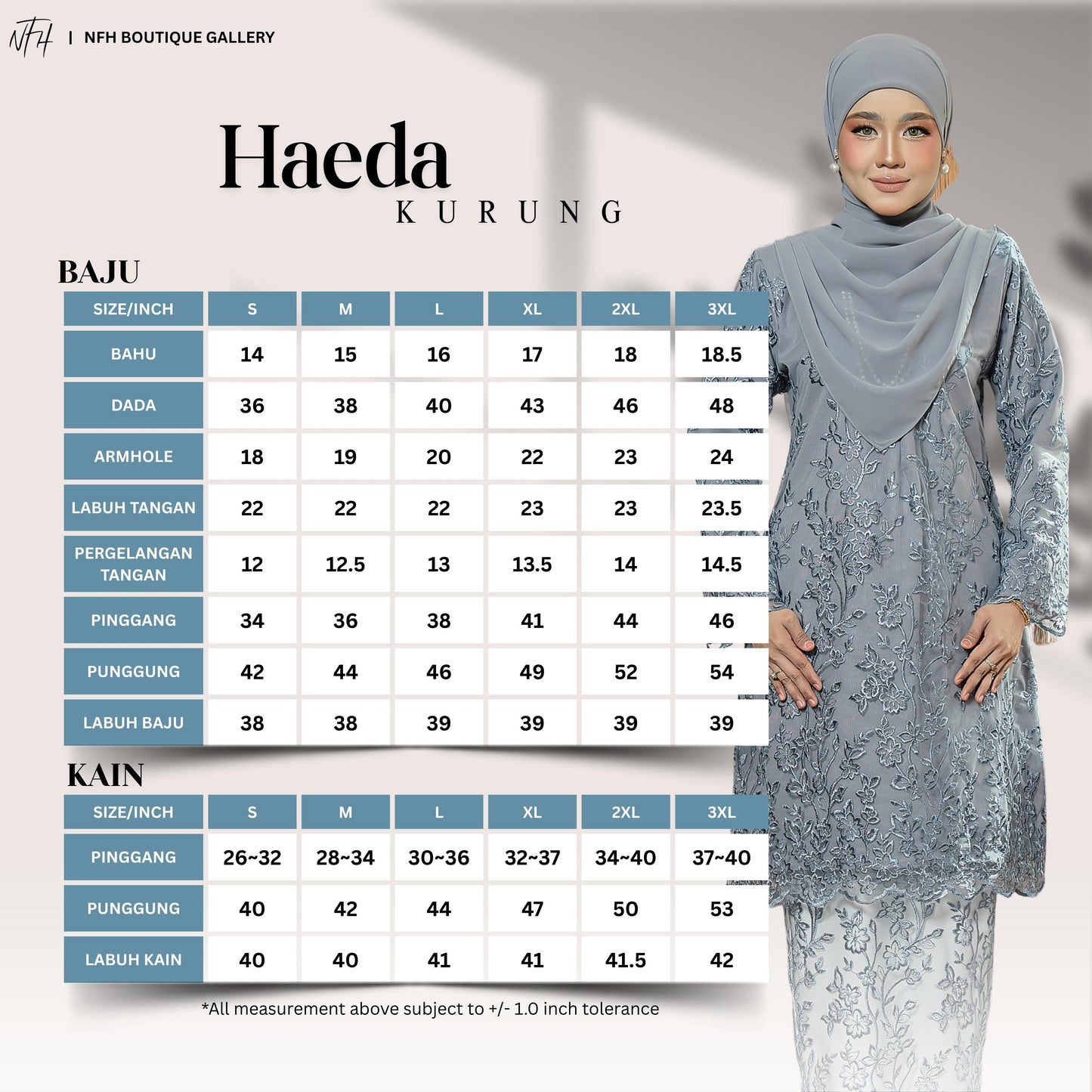 Haeda Kurung