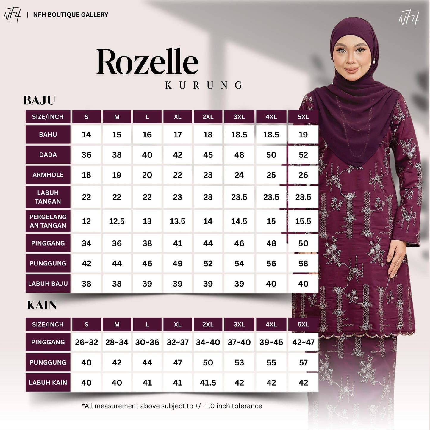 Rozelle Kurung