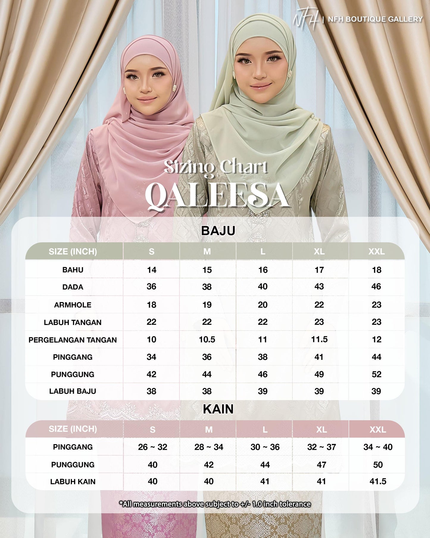 Qaleesa Kurung