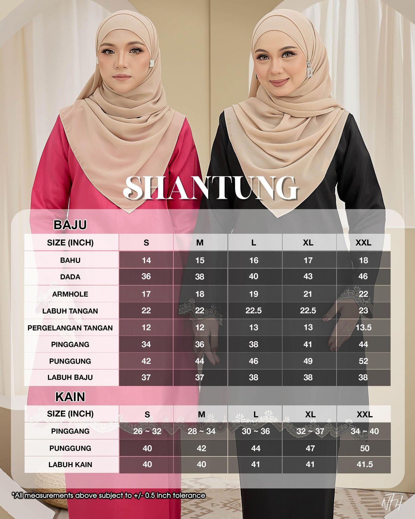 Shantung Kurung