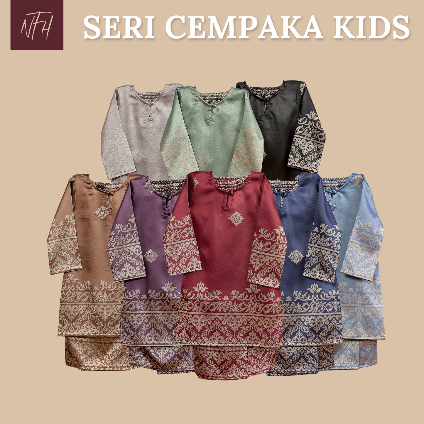 Seri Cempaka Kids Kurung