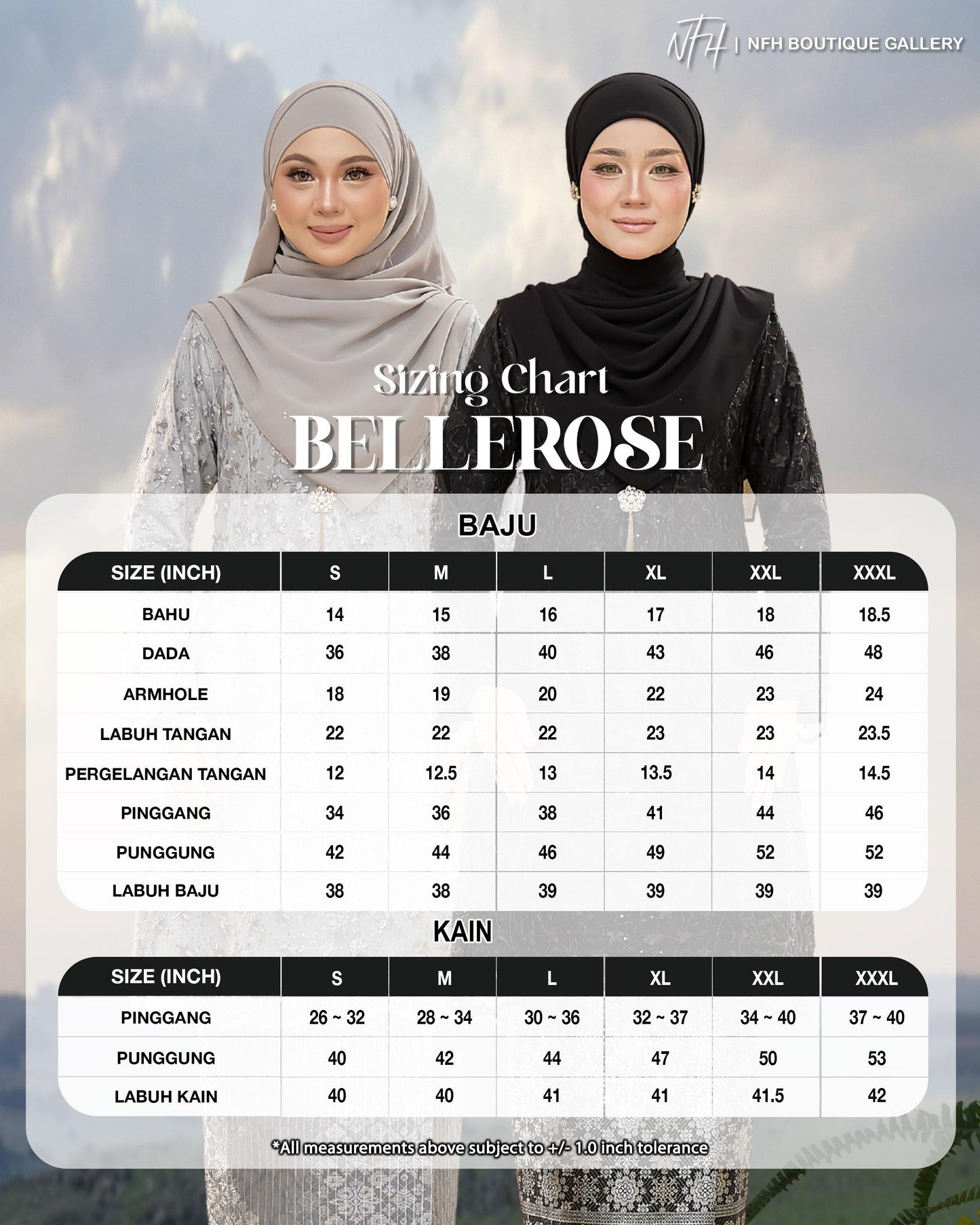 Bellerose Kurung