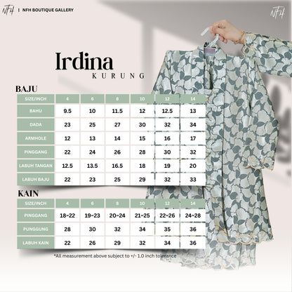 Irdina Kids Kurung