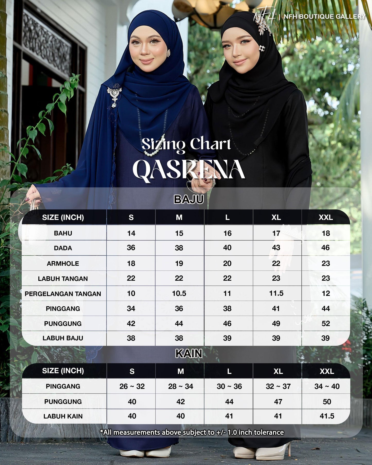 Qasrena Kurung