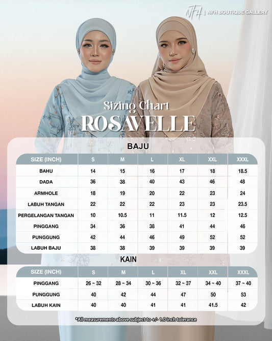 Rosavelle Kurung