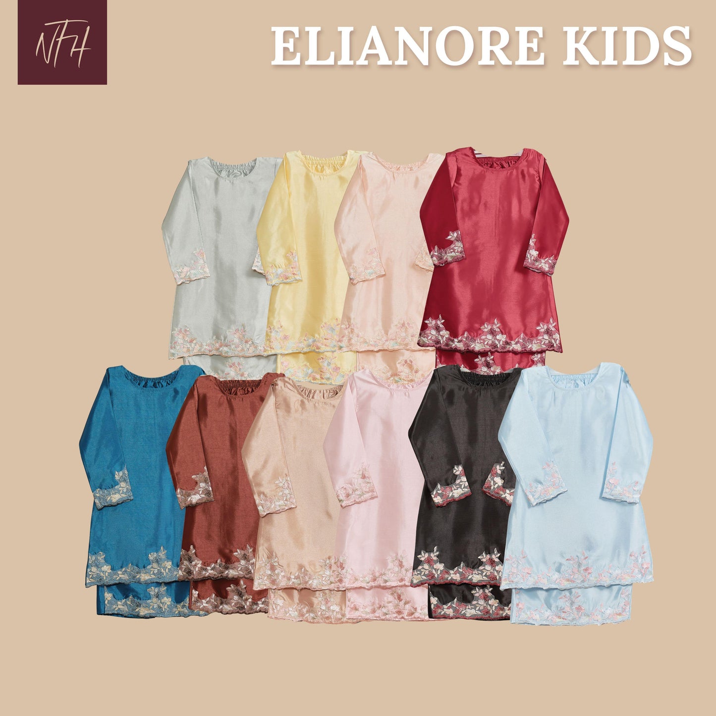 Elianore Kids Kurung