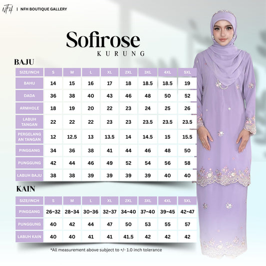 Sofirose Kurung
