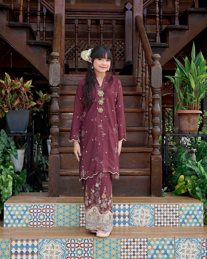 Inang Sari Kids - Burgundy