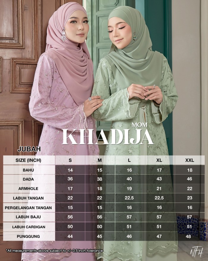 Khadija - Soft Grey