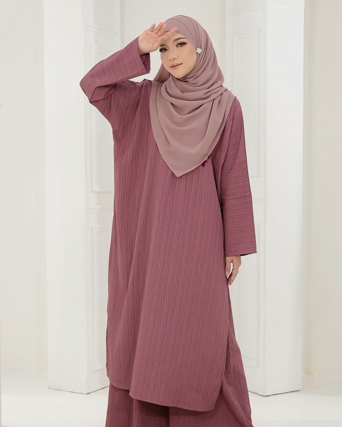 Noura Suit - Dusty Pink